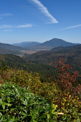 Fototapeta premium Mount. Shibutsu, Oze, Gunma, Japan