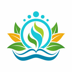 Naklejka premium TranquilTouch: Logo Design for Spa 