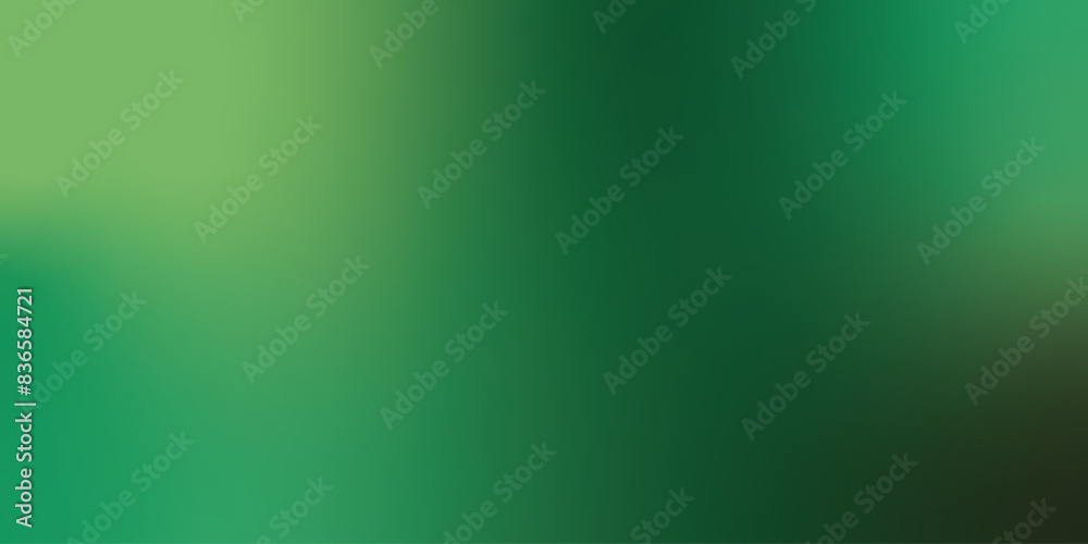 Wall mural abstract green gradient background vector, copy space for design
