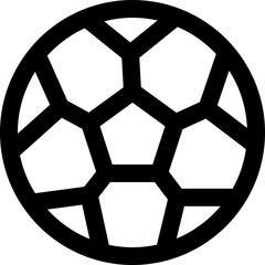 soccer icon. vector line icon for your website, mobile, presentation, and logo design.