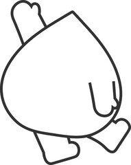 판서하는 자연이의 뒷모습