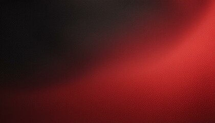 Grainy Night: Dark Red and Black Textured Poster