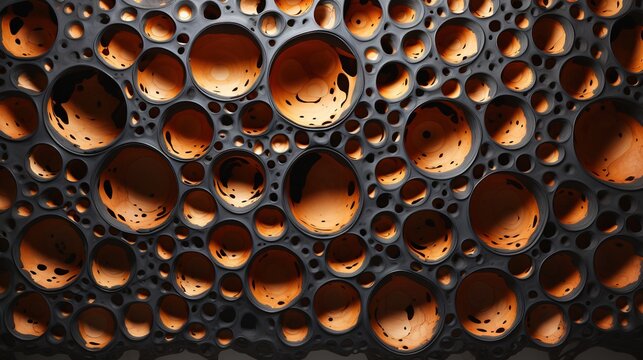 burnt holes on ehite background