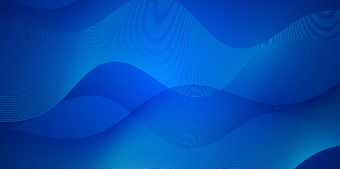 	
Vector abstract blue digital blend wave lines technology background. Modern minimal gradient white flowing wave lines and glowing moving lines. Futuristic technology and sound wave lines background.