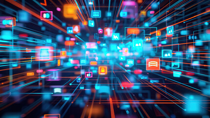 The concept of digital content, a social network service, streaming video, and NFT, which is a non-fungible token.