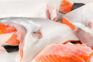 銀鮭のアラ © kariphoto