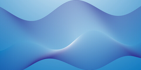 	
Vector abstract blue digital blend wave lines technology background. Modern minimal gradient white flowing wave lines and glowing moving lines. Futuristic technology and sound wave lines background.