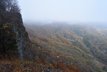Climbing  Mount Arafune, Gunma, Japan