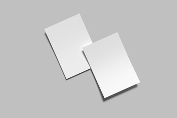 A4 Flyer Blank Mockup