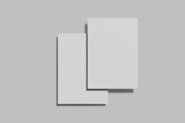 A4 Flyer Blank Mockup