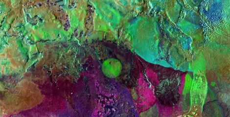 Immerse Yourself in the Mesmerizing Dance of Colors and Textures on an Abstract Canvas