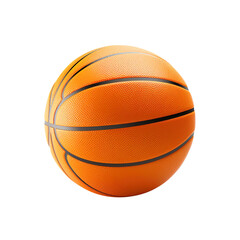Fototapeta premium basketball isolated on white background, png