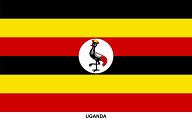 Flag of UGANDA, UGANDA national flag