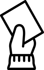 선거를 위한 투표 아이콘과 일러스트