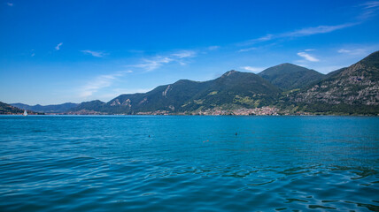 lake in the mountains, Iseo 