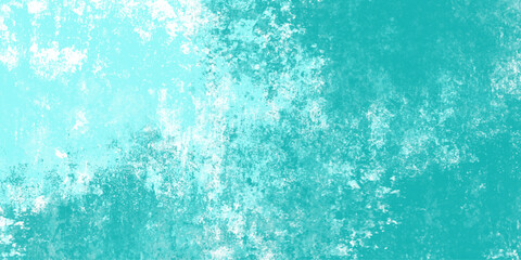 Cyan old stain concrete wall texture overlay isolated grunge vintage vector abstract background.