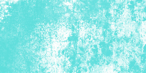 Cyan old stain concrete wall texture overlay isolated grunge vintage vector abstract background.