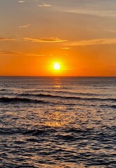 Obraz premium sunset over the sea