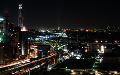 Obraz premium Kobe Night City View