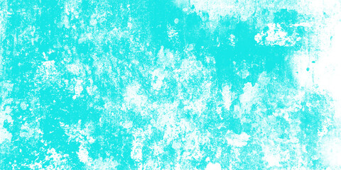 Cyan old stain concrete wall texture overlay isolated grunge vintage vector abstract background.