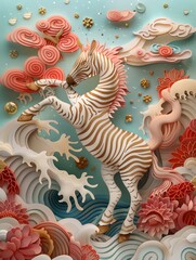 3D paper cut