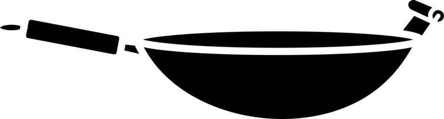 Fototapeta premium Wok vector illustration