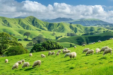 Fototapeta premium sheep