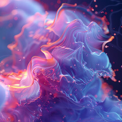 Obraz premium Create Fluid Animation With Fluid Effects Animations Seam
