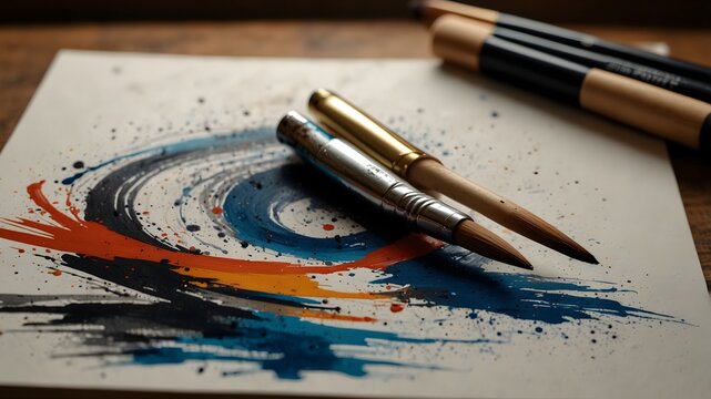 The essence of a heartfelt memory through the strokes of your brush ai_generated