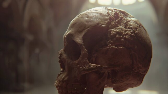 The calvaria is the dome-like upper part of the cranium.