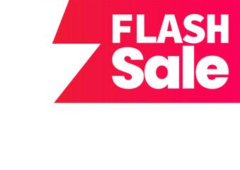 Flash Sale E-commerce Sales Label Discount Offer Tags & Design Template Vector Illustration
