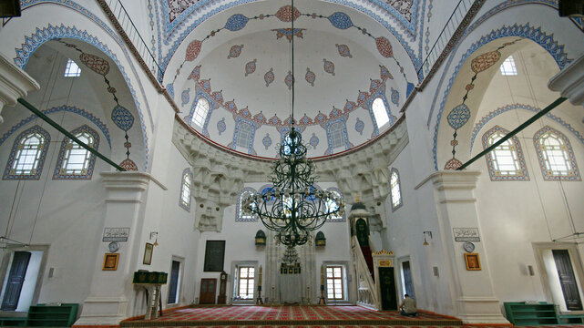 Istanbul Turkey. October 11, 2014. Atik Ali Pasha Mosque and Complex, located in Istanbul, Turkey, was built in 1496.