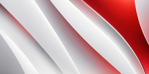 Obraz premium Dynamic gradient background red and white 