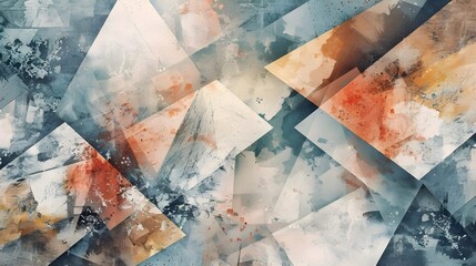 Abstract, artistic, painting, watercolor, wallpaper, carpet, design, abstract, pattern, three-dimensional geometry, decorative, painting, hanging, painting, wall, decoration, card