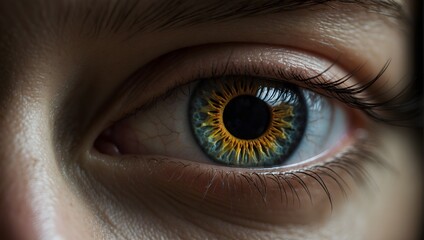 Obraz premium close up of eye