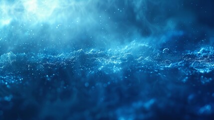 Obraz premium Stylish Blue Gradient Background for Creative Projects Generative AI