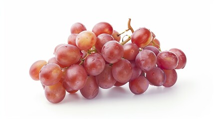 Fototapeta premium cluster of grapes isolated on white background