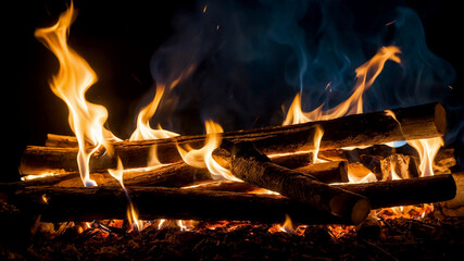  first sparks catching the kindling