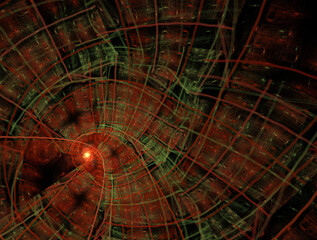 Imaginatory fractal abstract background Image