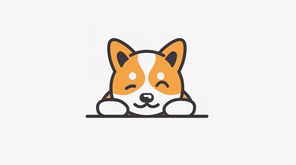 Obraz premium fox cartoon illustration