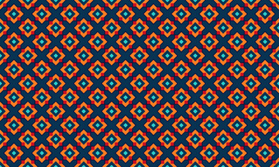 Transparent Design Geometric Shapes Seamless Pattern for Wallpaper Background