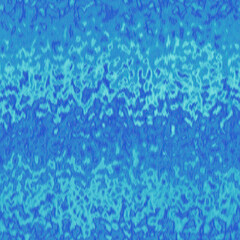 Gradient space dyed stripe with linen effect seamless texture. Masculine blue white variegated striped print background. 