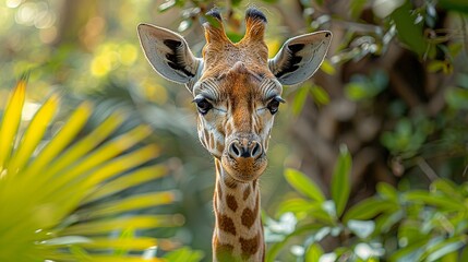 Obraz premium A family visiting a local zoo, highlighting educational outings and the excitement of learning about wildlife. Minimal and Simple,