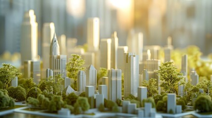 A 3D model demonstrates how CSR initiatives contribute to building a successful and sustainable business