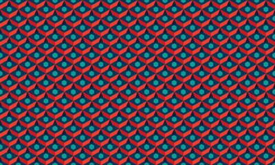 Cinematic Design Geometric Shapes Seamless Pattern for Wallpaper Background