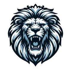 Obraz premium Vector lion head.