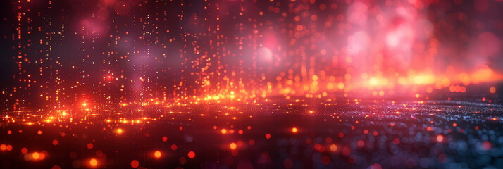 Digital background for tech, AI, neural networks, data, audio, graphics