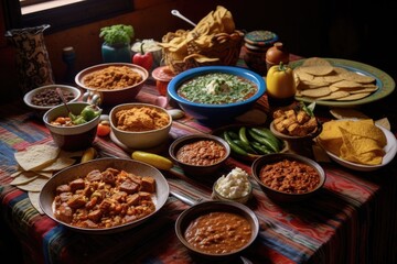 Fototapeta premium Cinco de Mayo concept for Mexican American holiday. Happy Cinco De Mayo Day design, Mexicans celebrating May 5, Mexico's victory. Mexican party background.