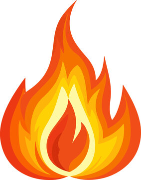 recommend clip art: Fire flame clipart design illustration