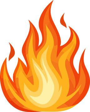 recommend clip art: Fire flame clipart design illustration